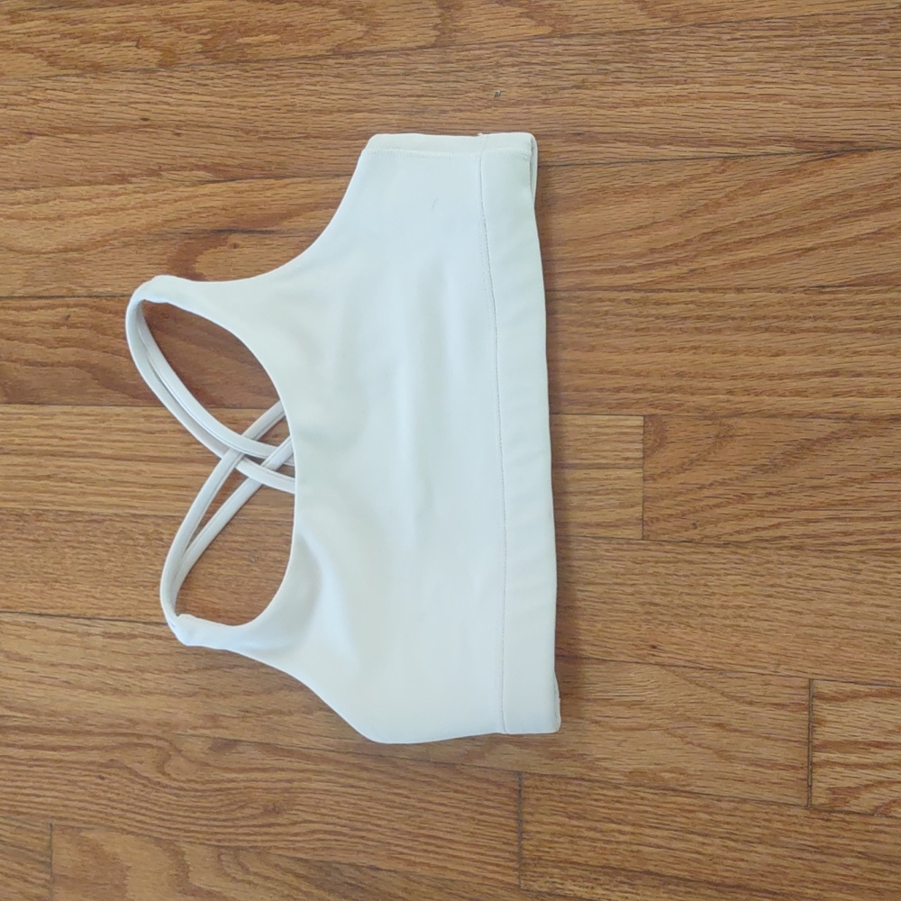 Athleta Girl Soft Light Pink Sports Bra, Bralette - Girls Size M/8-10